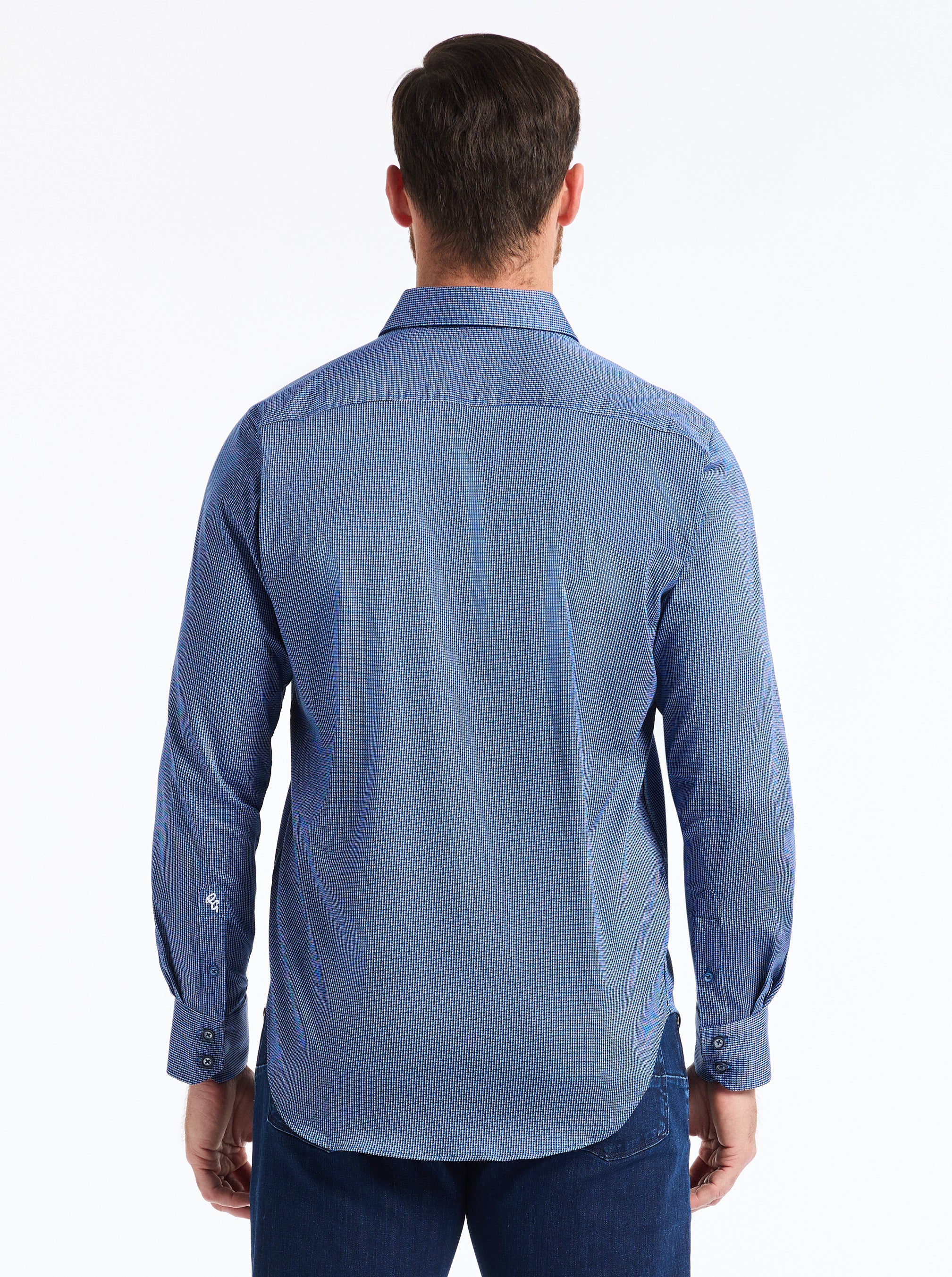 CORTLAND LONG SLEEVE BUTTON DOWN SHIRT