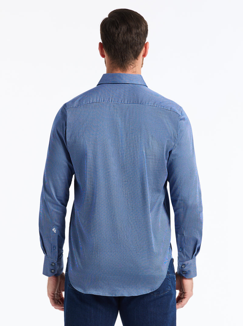 CORTLAND LONG SLEEVE BUTTON DOWN SHIRT