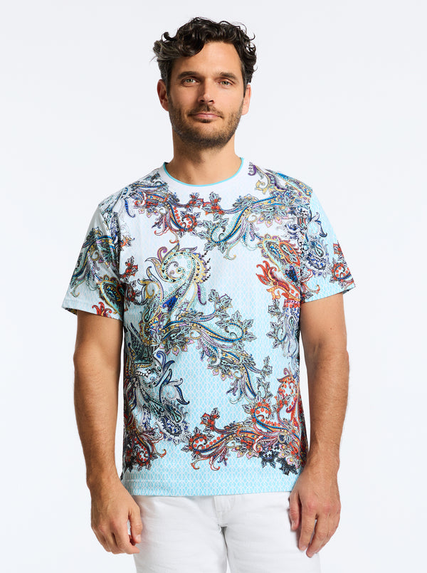 PAISLEY PORTAL SHORT SLEEVE T-SHIRT