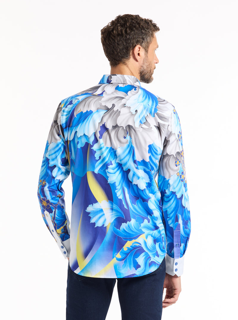 THELONIUS 2 LONG SLEEVE BUTTON DOWN SHIRT