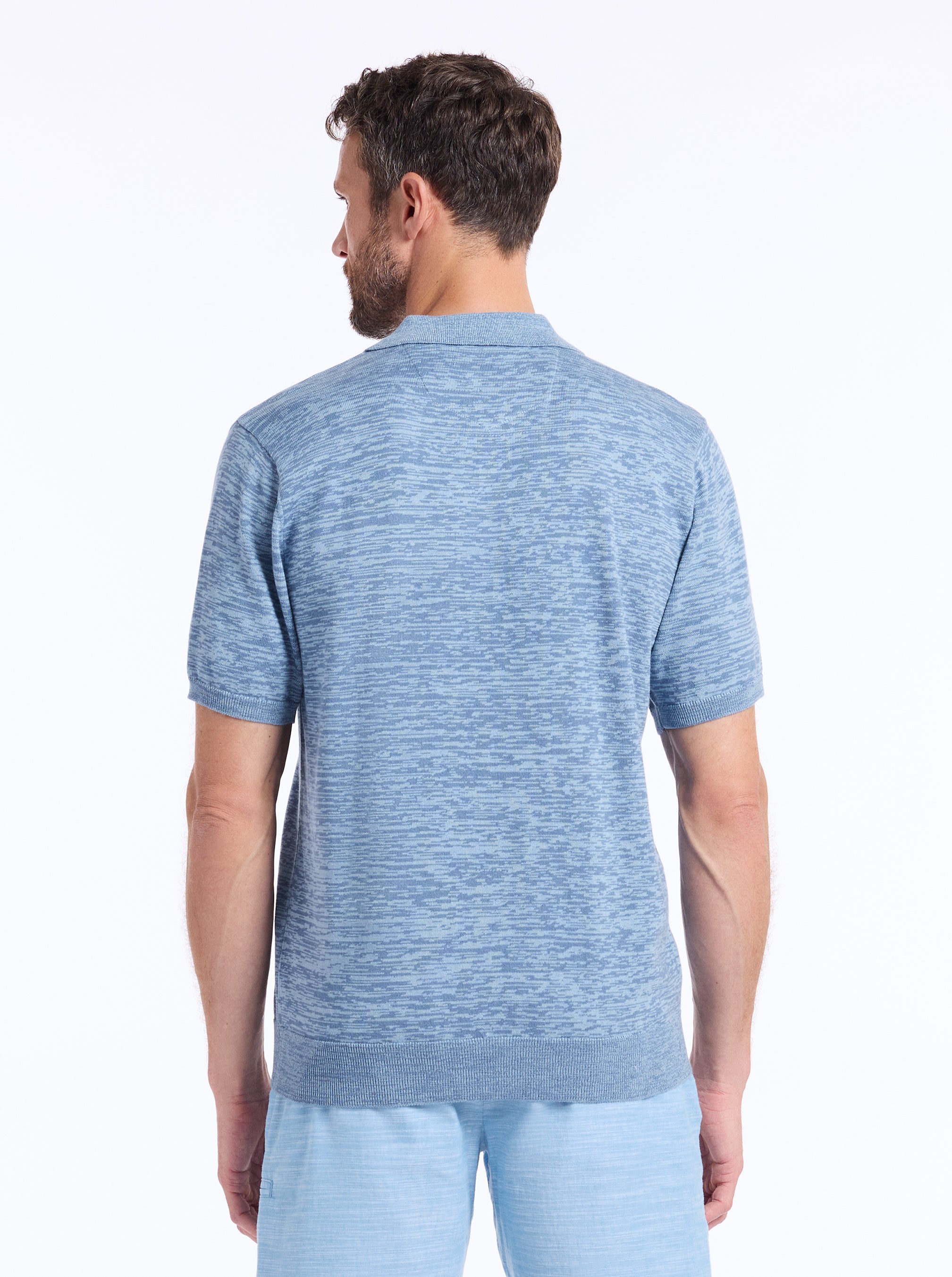 RAYDON SHORT SLEEVE SWEATER