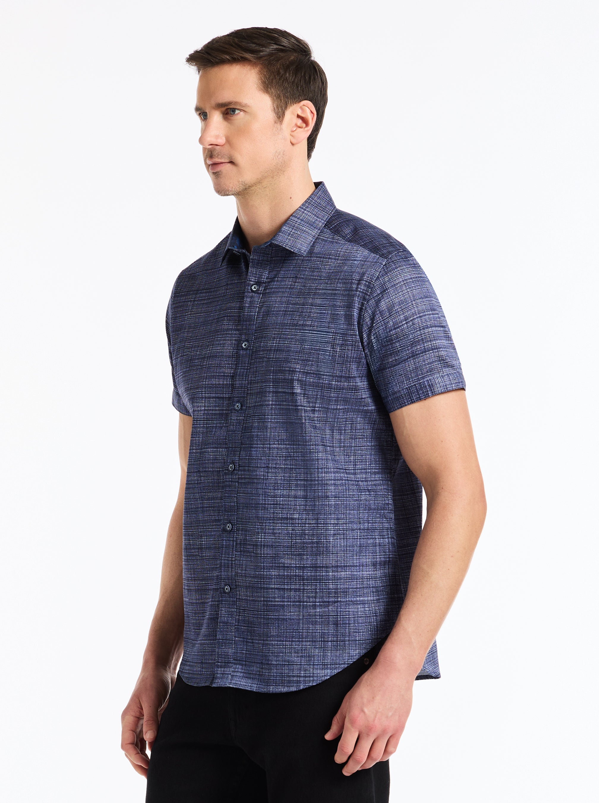 ROTH SHORT SLEEVE BUTTON DOWN SHIRT