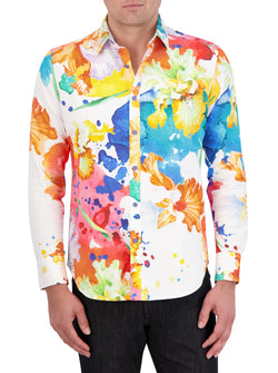 SORRENTINE LONG SLEEVE BUTTON DOWN SHIRT