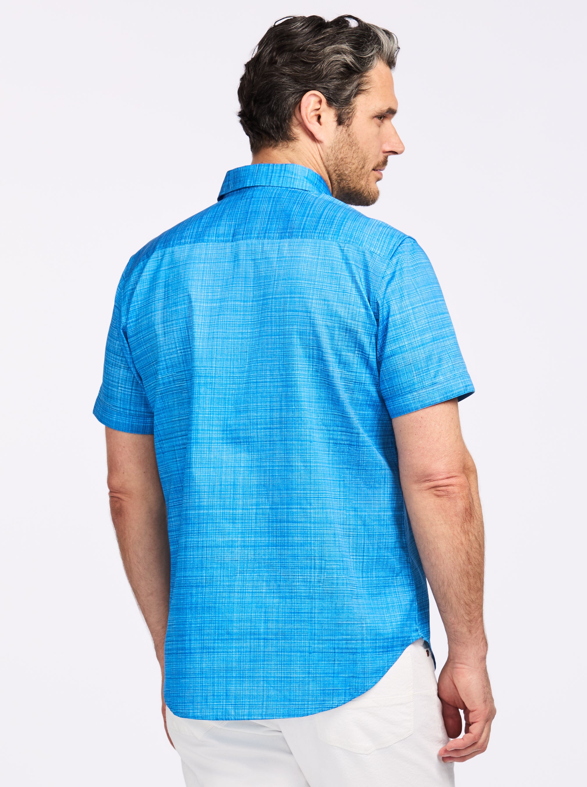 ROTH SHORT SLEEVE BUTTON DOWN SHIRT