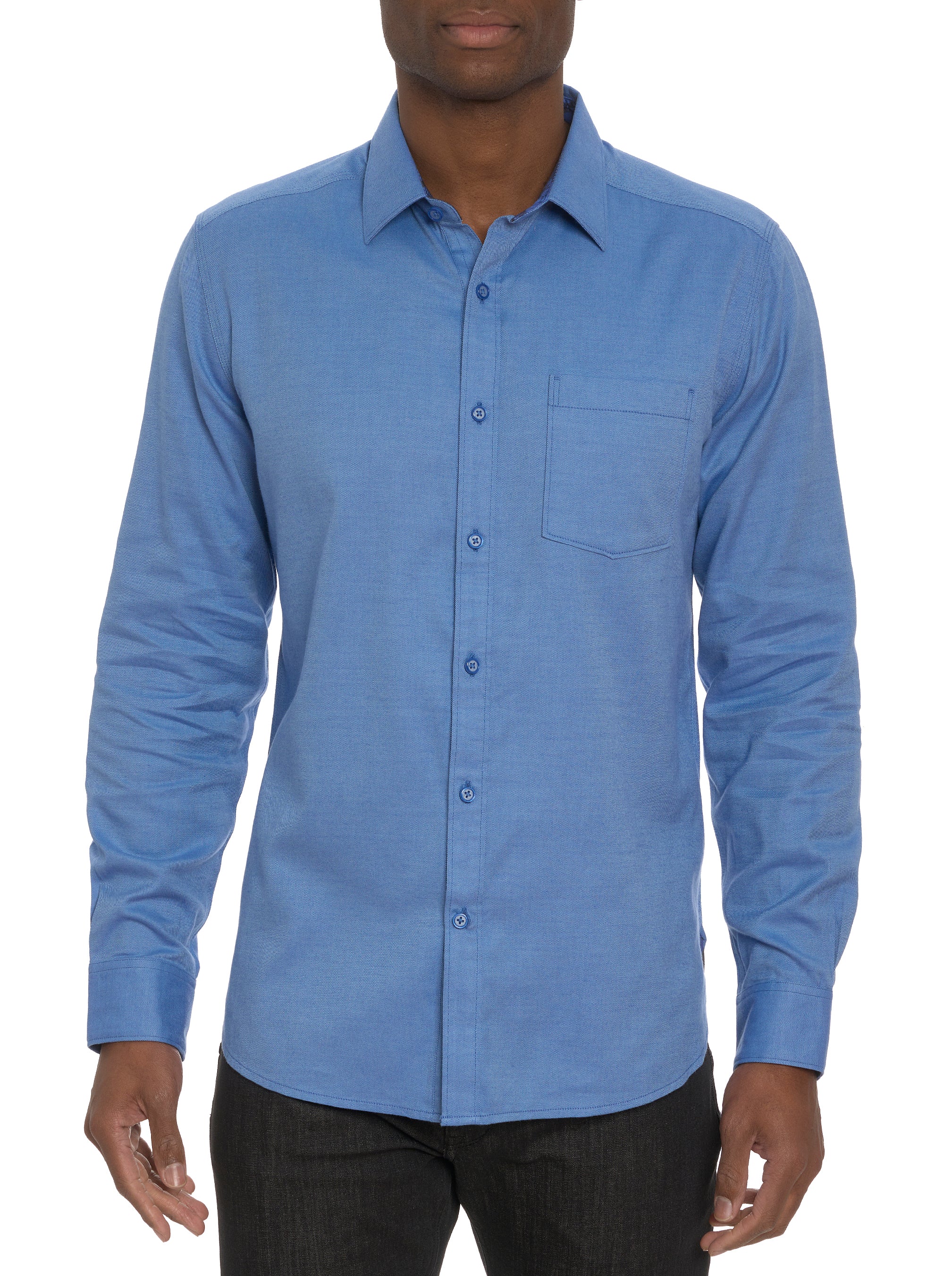 SANTA CROCE LONG SLEEVE BUTTON DOWN SHIRT