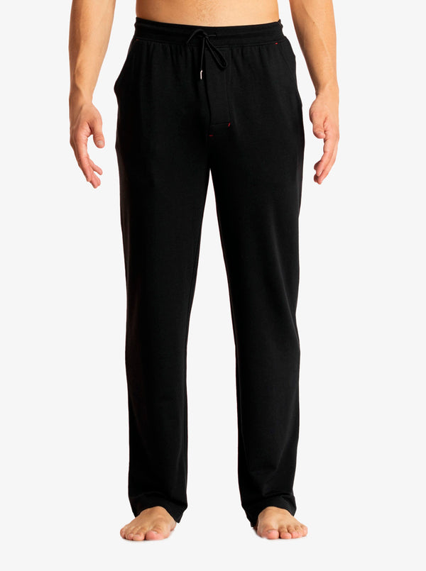 SOLID KNIT STRAIGHT LEG PANT