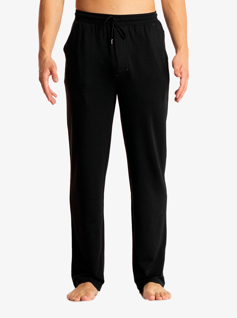 SOLID KNIT STRAIGHT LEG PANT