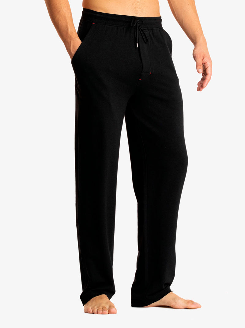SOLID KNIT STRAIGHT LEG PANT