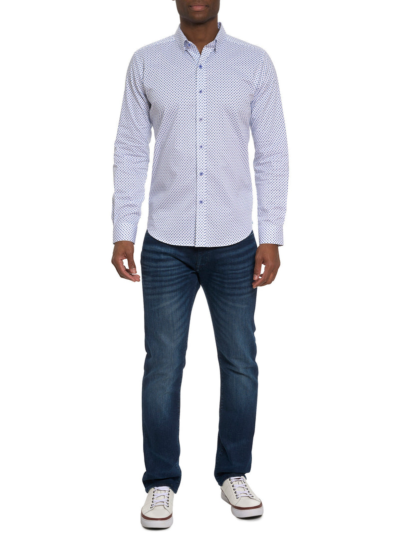APONTE LONG SLEEVE BUTTON DOWN SHIRT