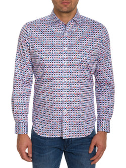 SANDERS LONG SLEEVE BUTTON DOWN SHIRT
