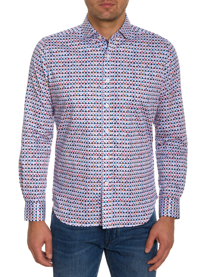 SANDERS LONG SLEEVE BUTTON DOWN SHIRT