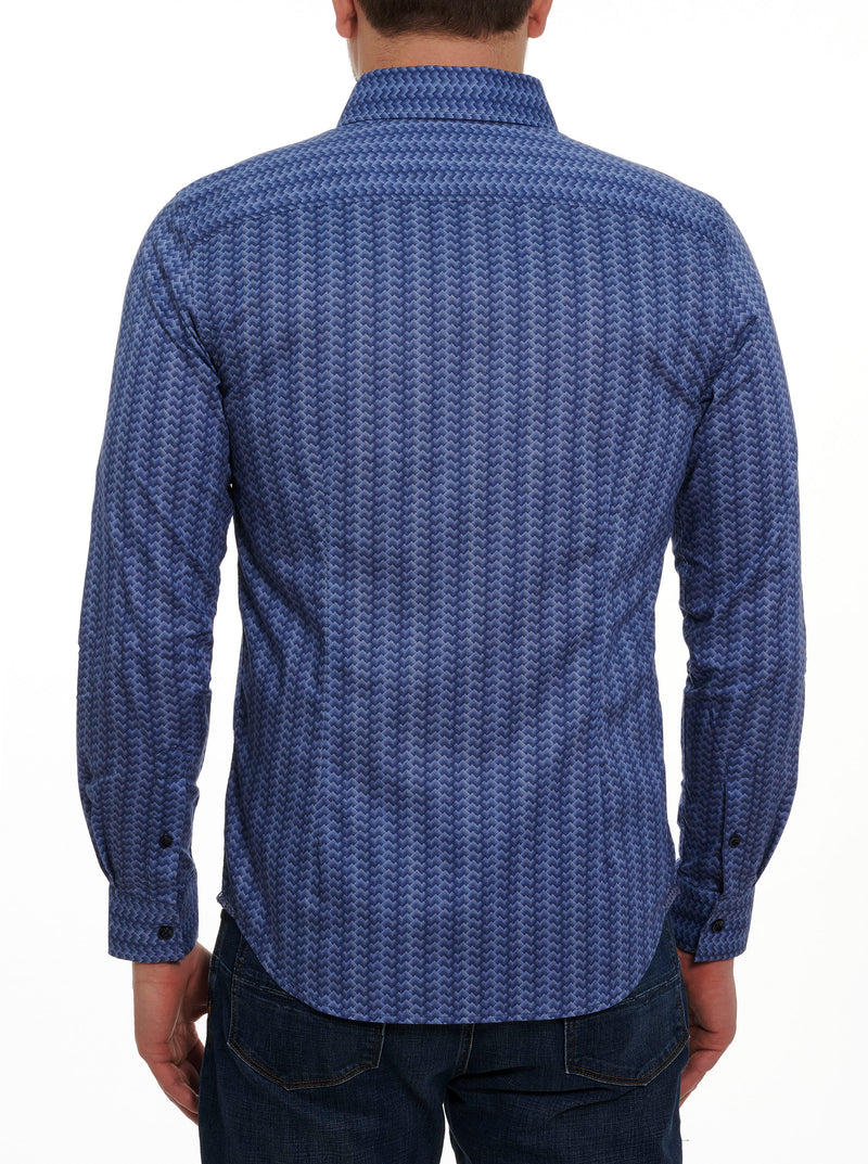 DOMENIC LONG SLEEVE BUTTON DOWN SHIRT