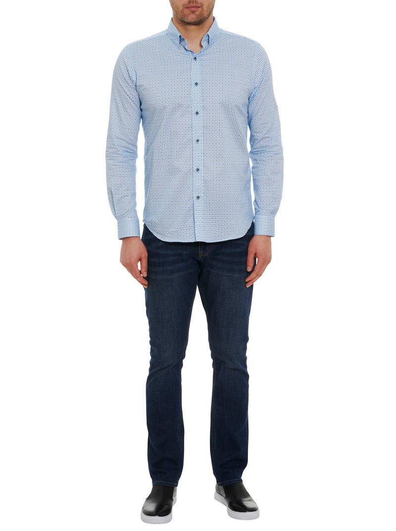 DALE LONG SLEEVE BUTTON DOWN SHIRT