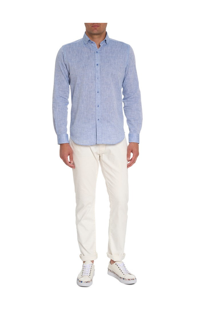 BENNETT LONG SLEEVE BUTTON DOWN SHIRT