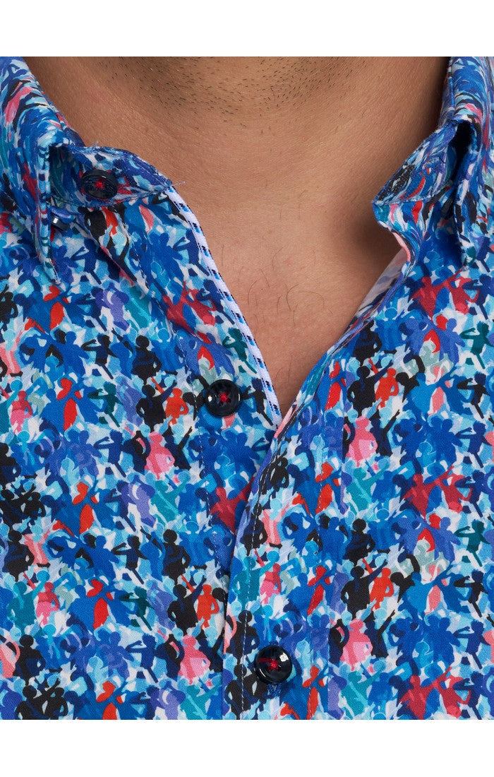 MASPETH LONG SLEEVE BUTTON DOWN SHIRT