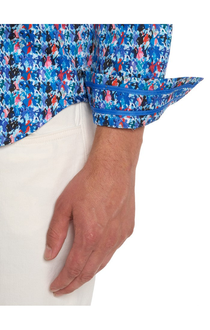 MASPETH LONG SLEEVE BUTTON DOWN SHIRT
