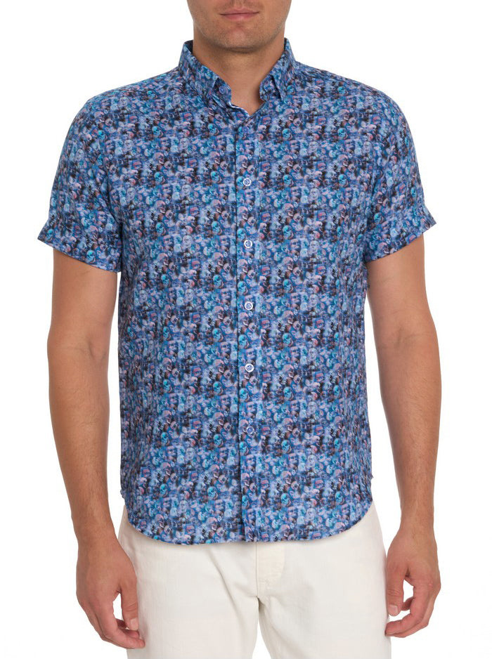 ELMONT SHORT SLEEVE BUTTON DOWN SHIRT