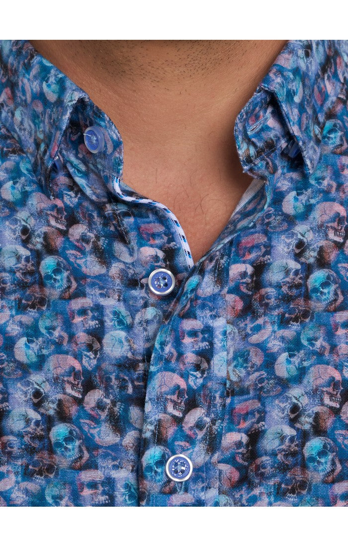 ELMONT SHORT SLEEVE BUTTON DOWN SHIRT