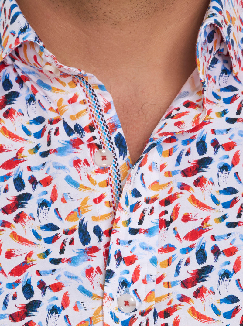 LANGSTON SHORT SLEEVE BUTTON DOWN SHIRT TALL