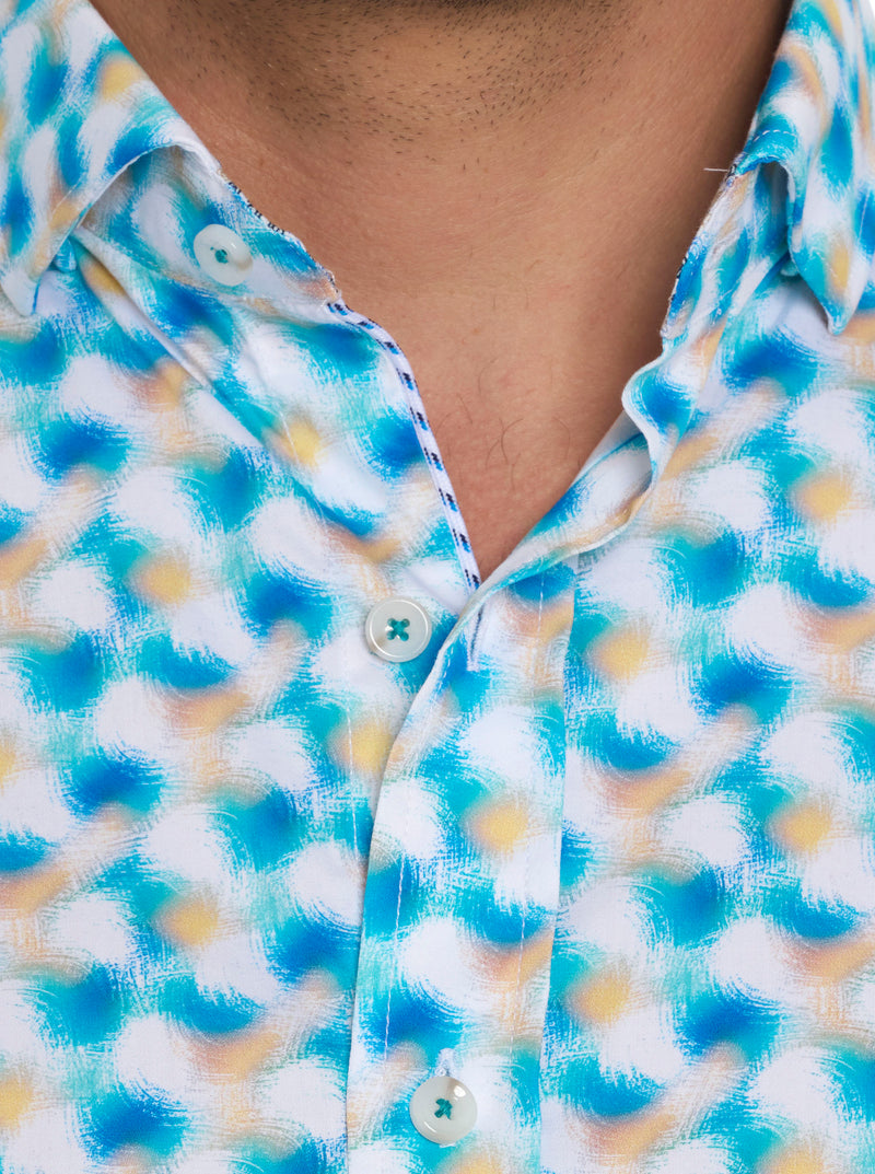HEWLETT SHORT SLEEVE BUTTON DOWN SHIRT