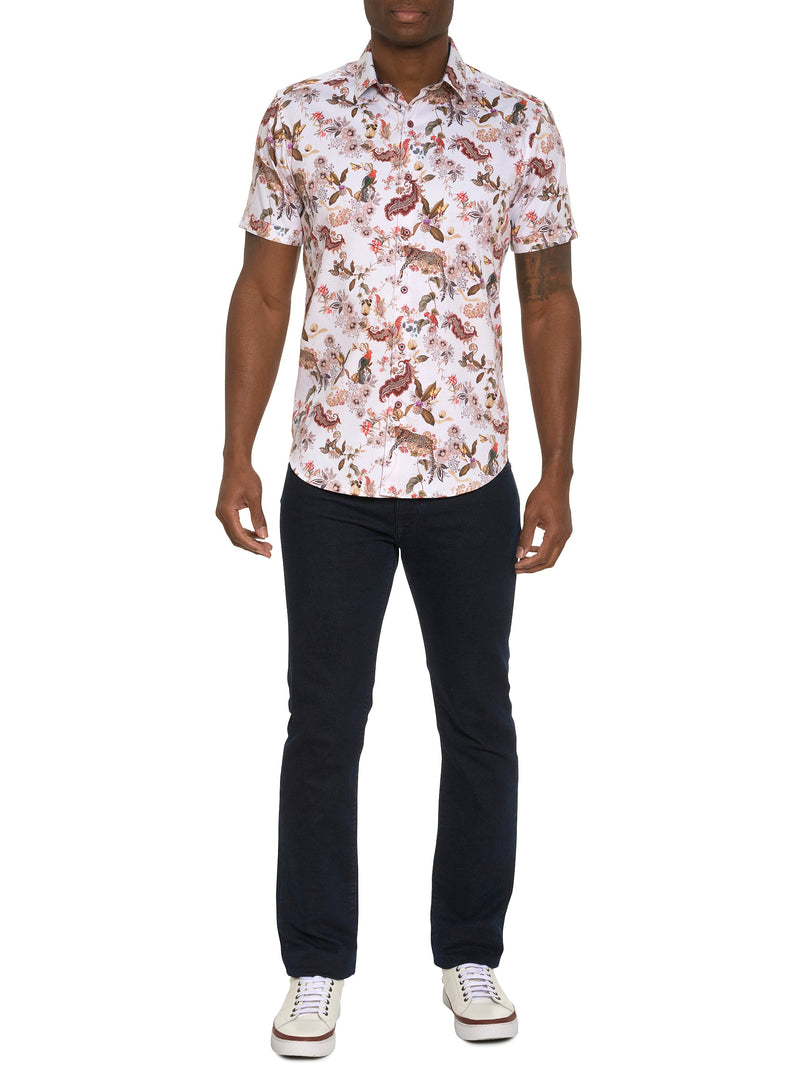 THE LEO SHORT SLEEVE BUTTON DOWN SHIRT