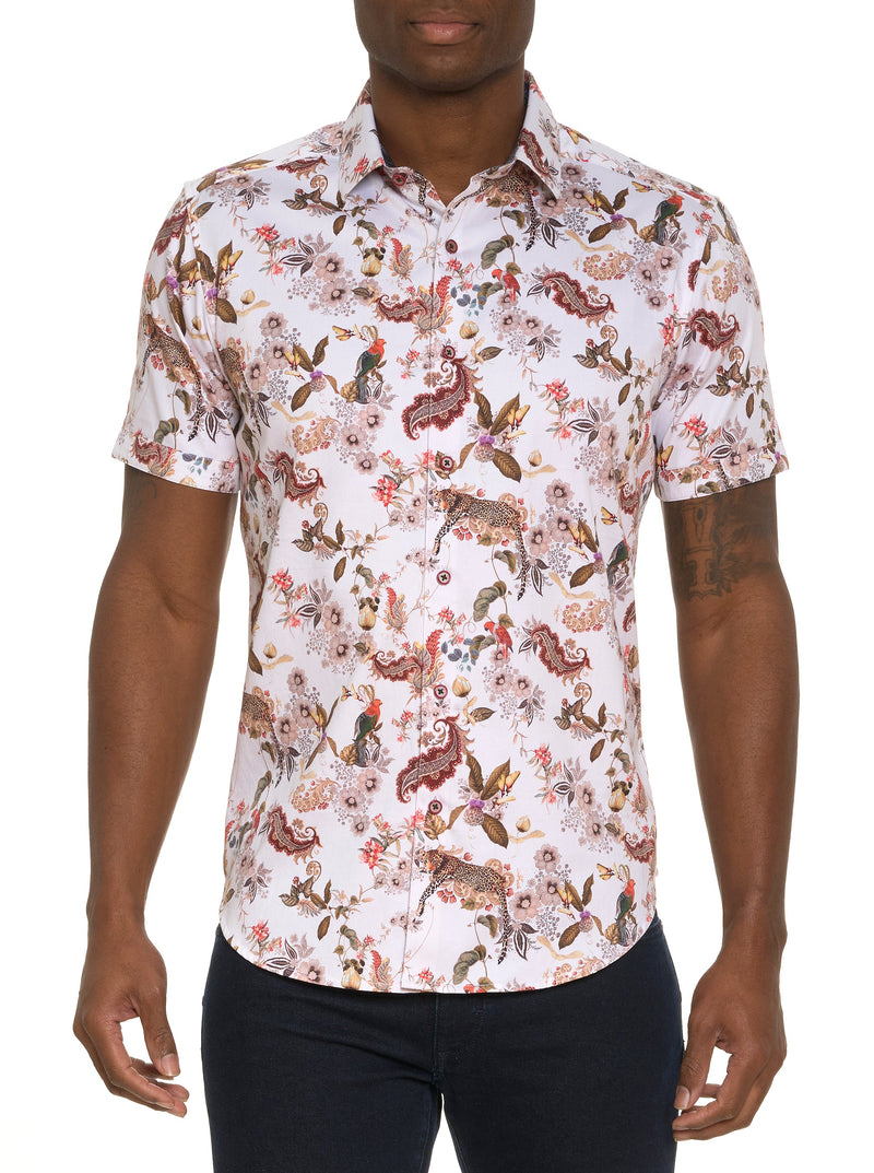 THE LEO SHORT SLEEVE BUTTON DOWN SHIRT
