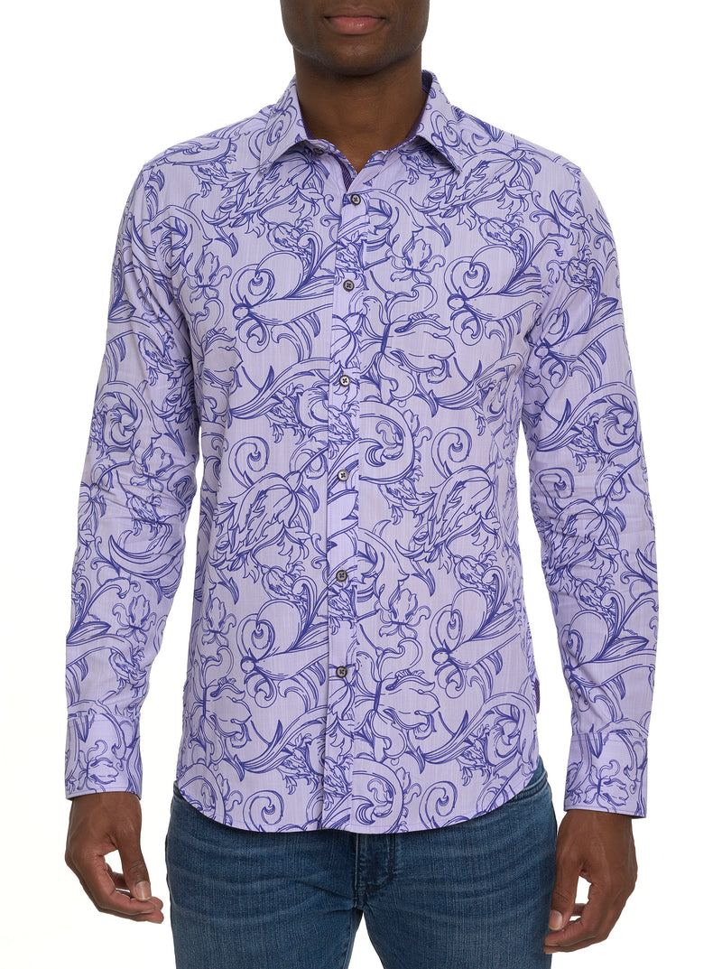 ROYALTON LONG SLEEVE BUTTON DOWN SHIRT