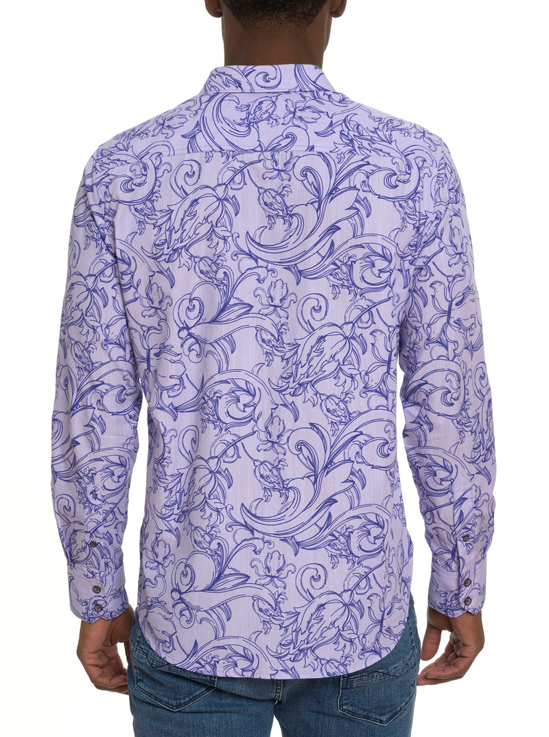 ROYALTON LONG SLEEVE BUTTON DOWN SHIRT BIG