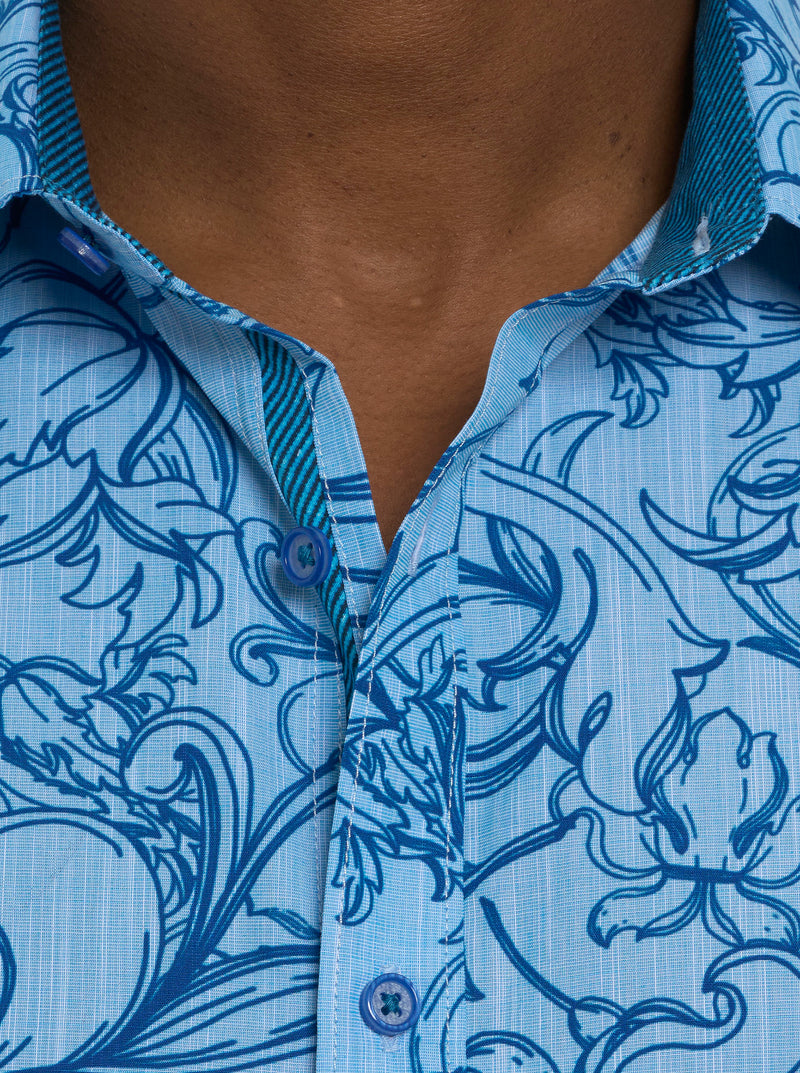 ROYALTON LONG SLEEVE BUTTON DOWN SHIRT