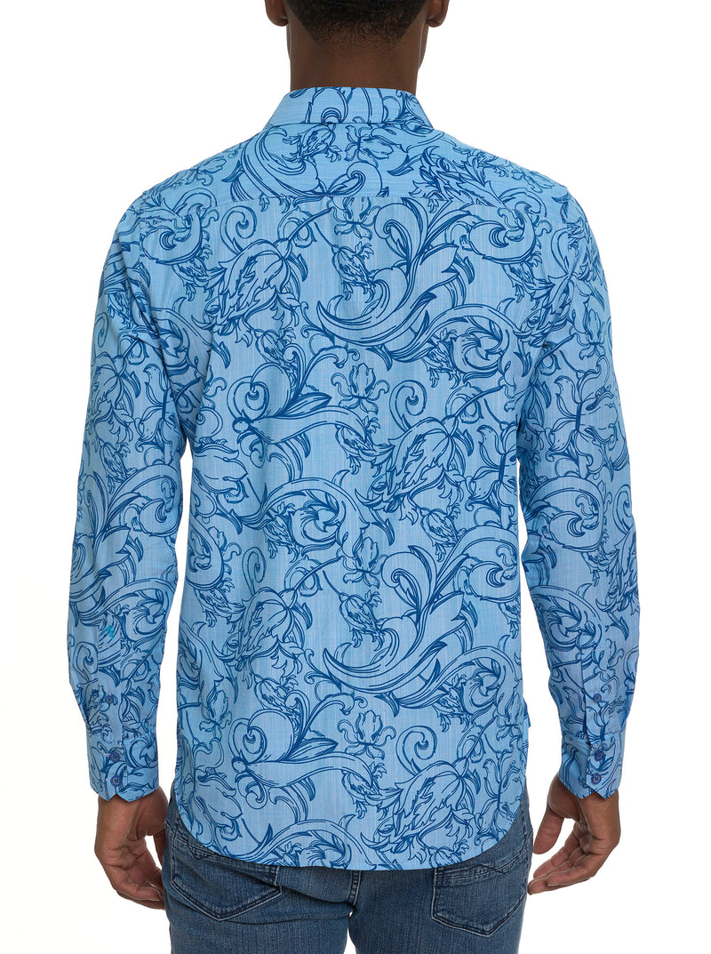 ROYALTON LONG SLEEVE BUTTON DOWN SHIRT