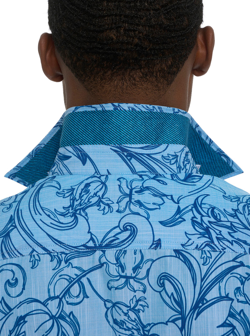 ROYALTON LONG SLEEVE BUTTON DOWN SHIRT