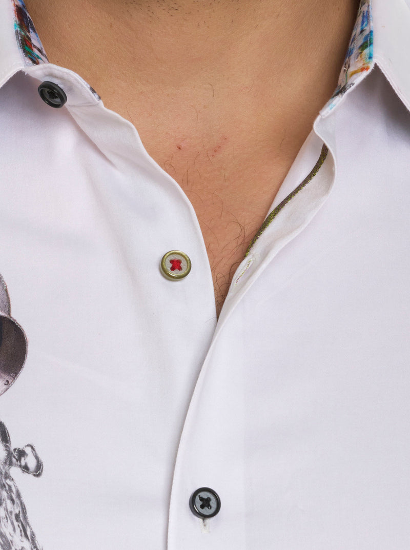 MOXY LONG SLEEVE BUTTON DOWN SHIRT