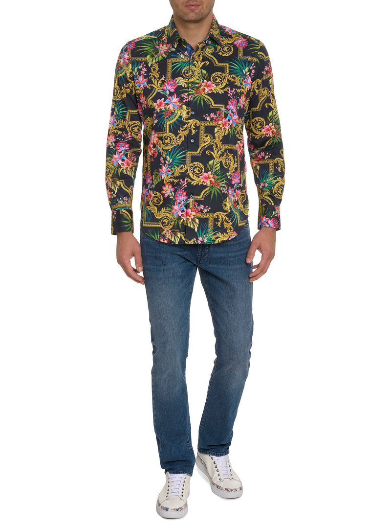THE JAMES LONG SLEEVE BUTTON DOWN SHIRT