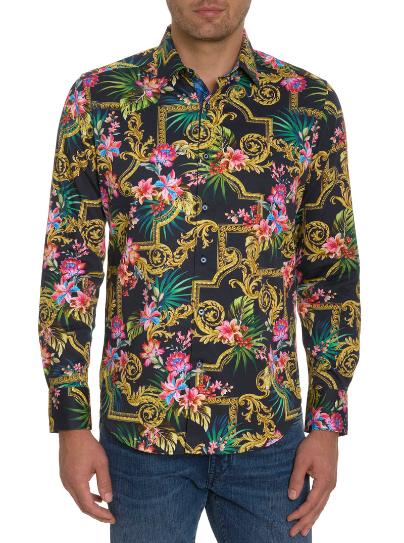 THE JAMES LONG SLEEVE BUTTON DOWN SHIRT