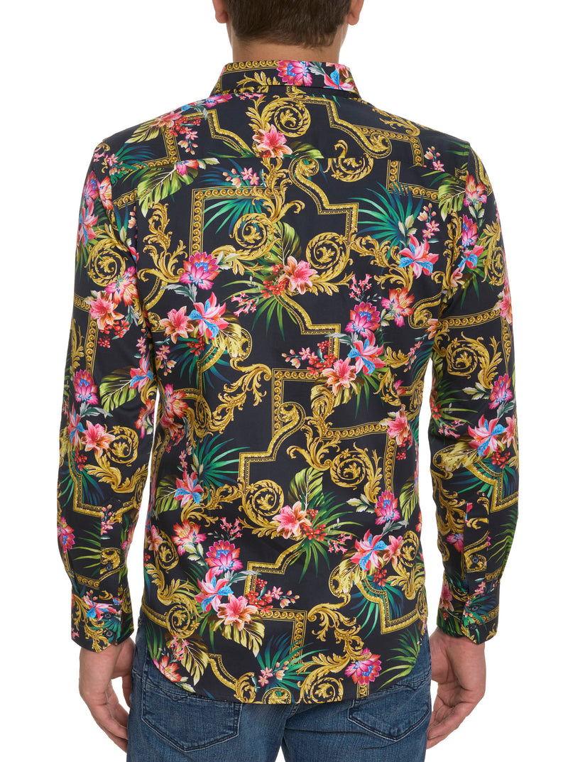 THE JAMES LONG SLEEVE BUTTON DOWN SHIRT