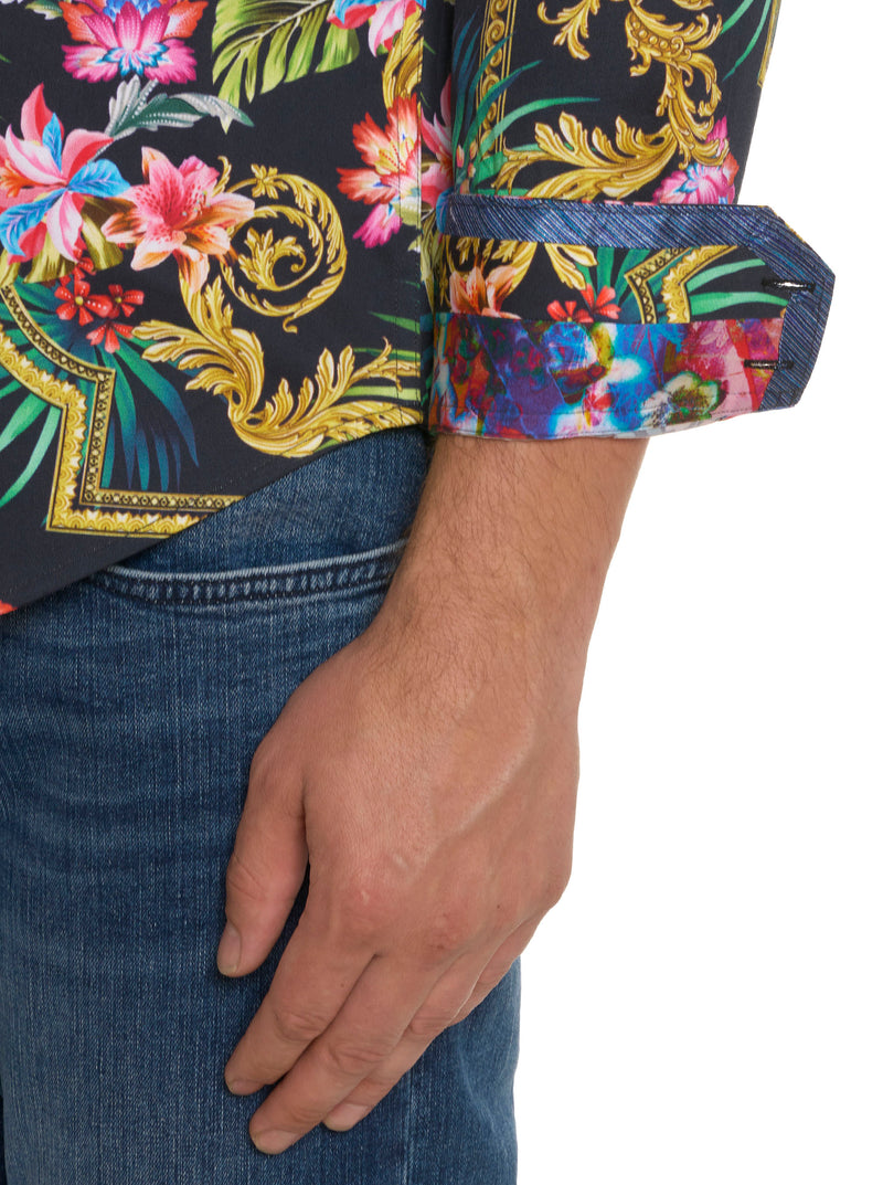 THE JAMES LONG SLEEVE BUTTON DOWN SHIRT