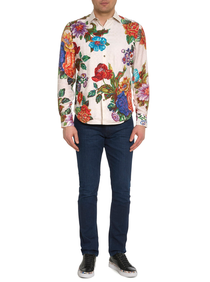 LIMITED EDITION FRAME-WORTHY LONG SLEEVE BUTTON DOWN SHIRT