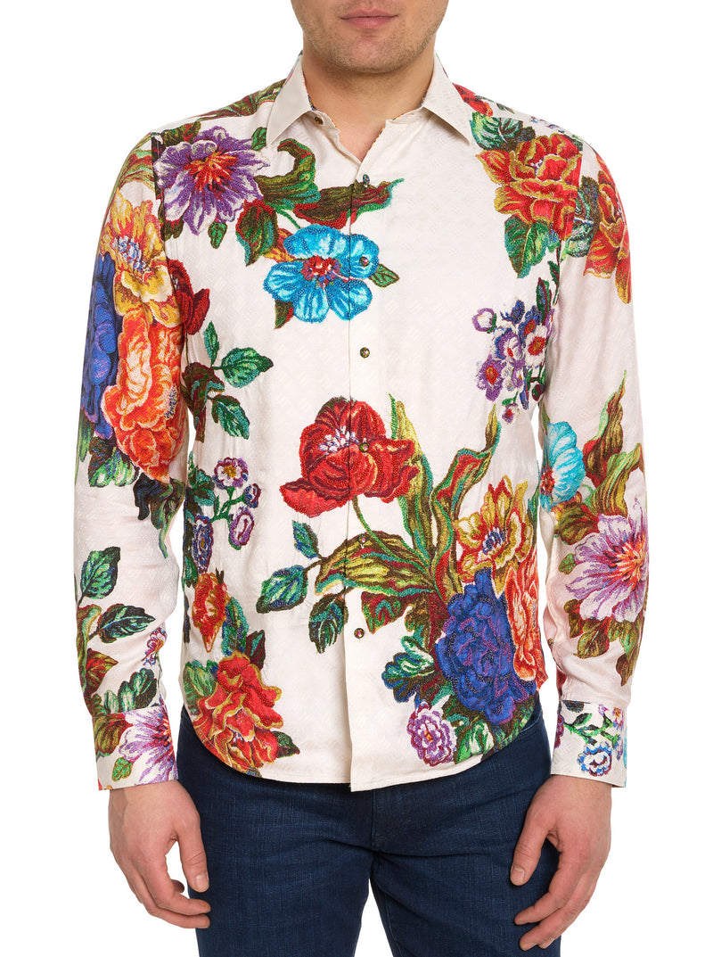 LIMITED EDITION FRAME-WORTHY LONG SLEEVE BUTTON DOWN SHIRT