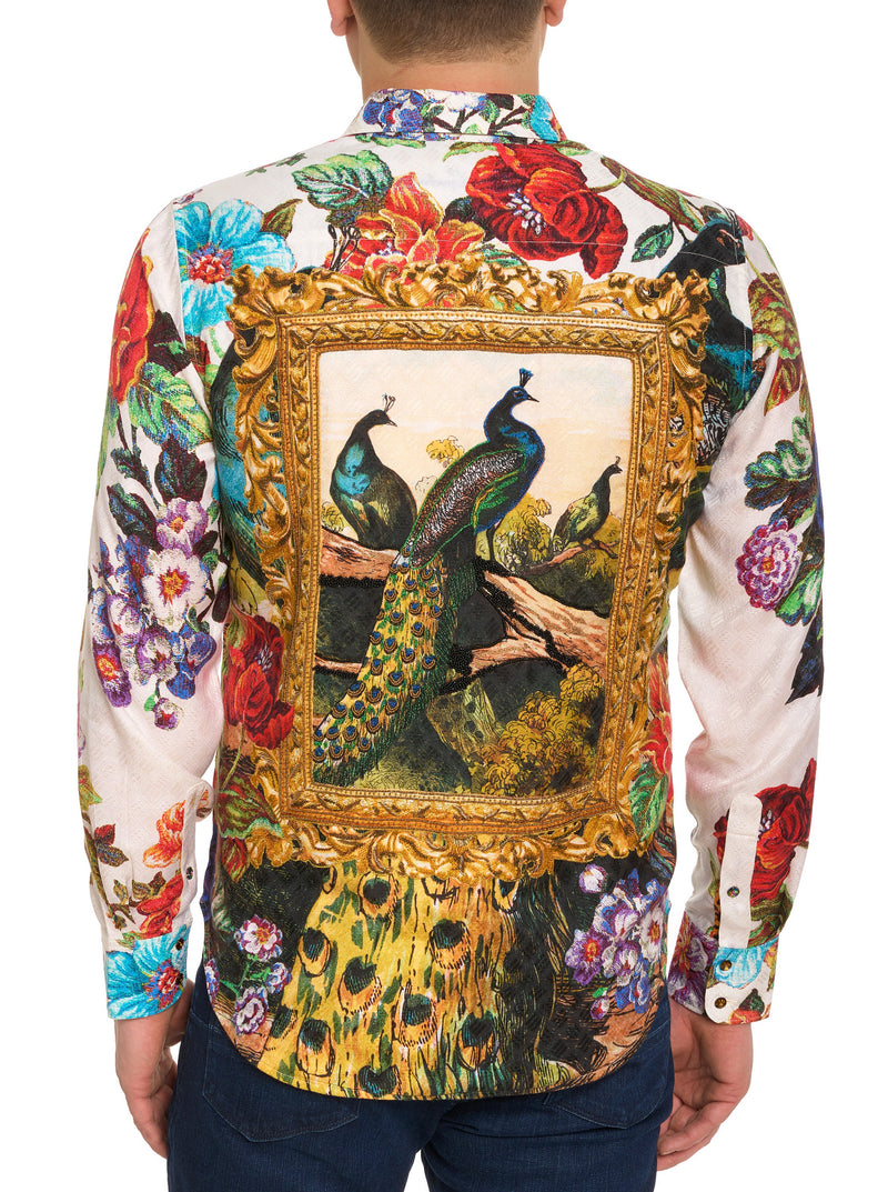 LIMITED EDITION FRAME-WORTHY LONG SLEEVE BUTTON DOWN SHIRT