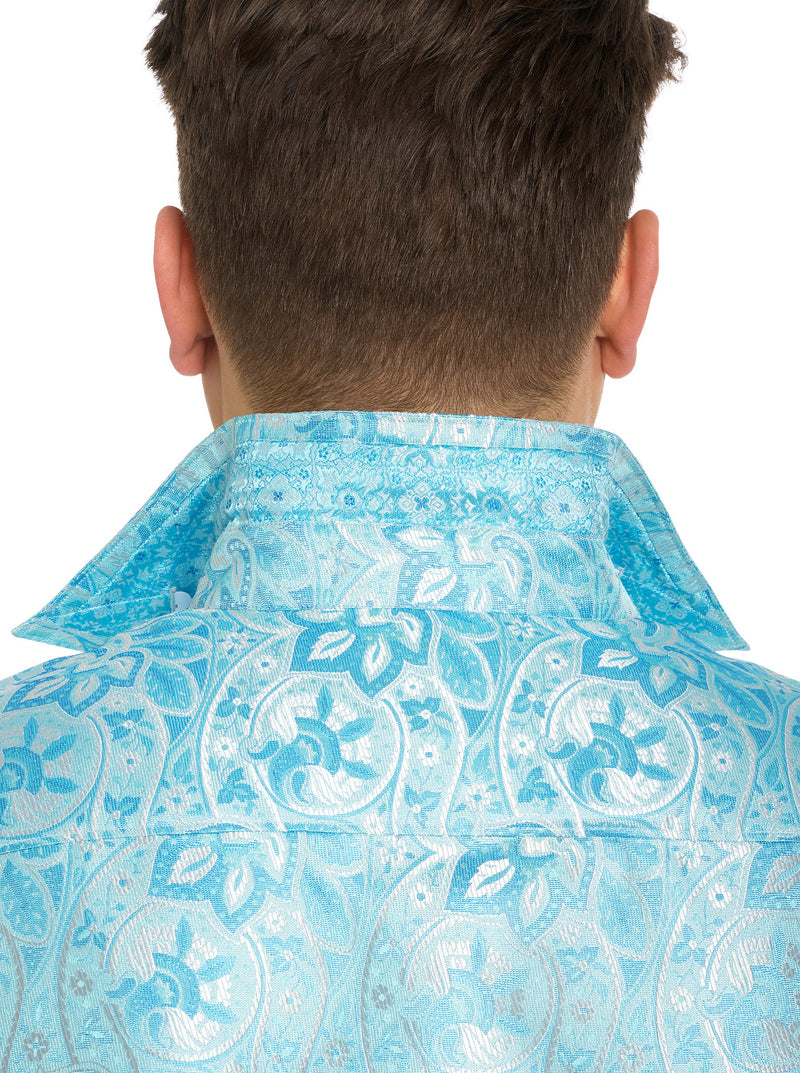 LIMITED EDITION THE BLUE EYES LONG SLEEVE BUTTON DOWN SHIRT