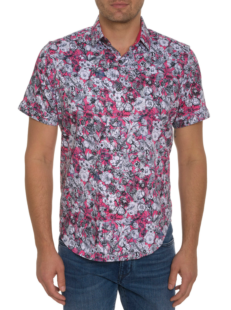 THE PALAZA SHORT SLEEVE BUTTON DOWN SHIRT