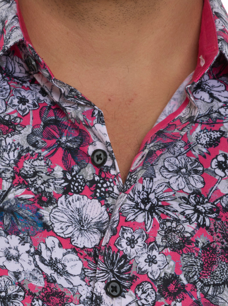 THE PALAZA SHORT SLEEVE BUTTON DOWN SHIRT