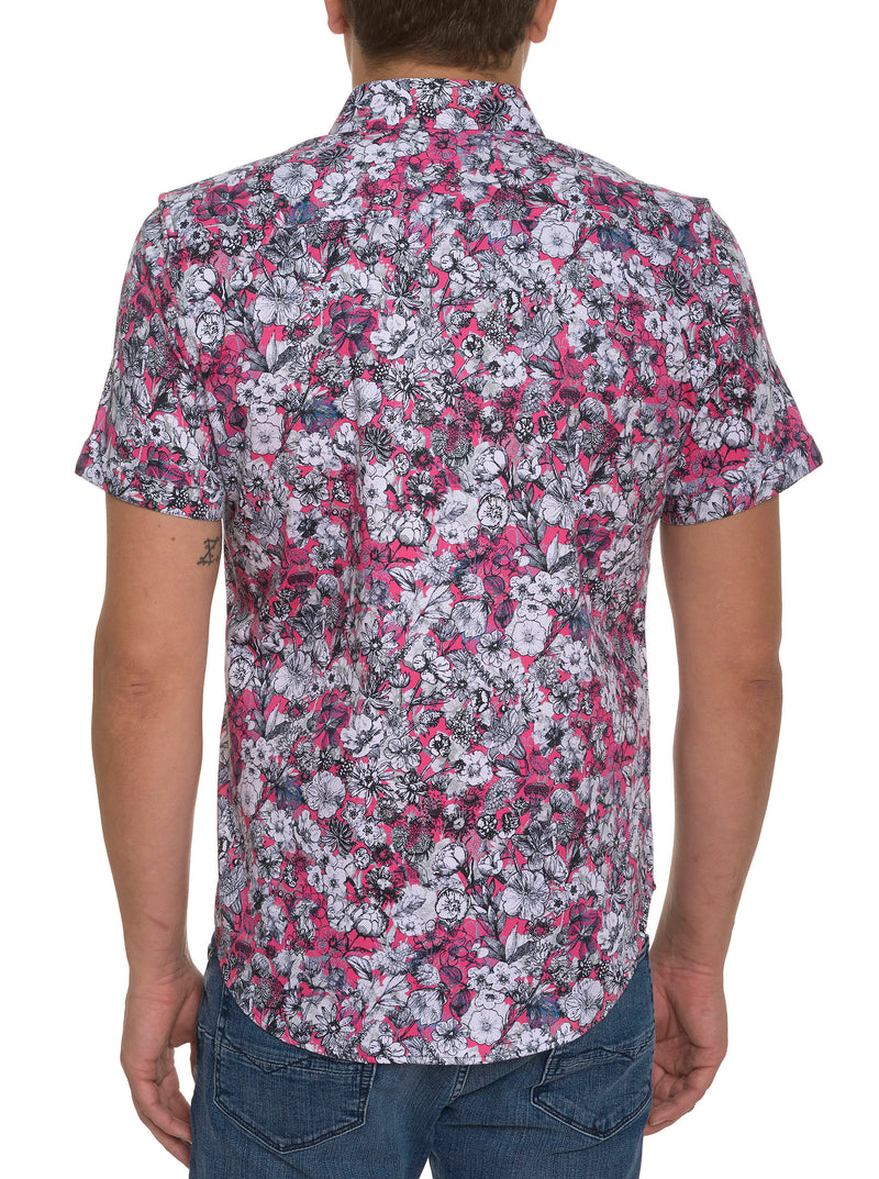 THE PALAZA SHORT SLEEVE BUTTON DOWN SHIRT