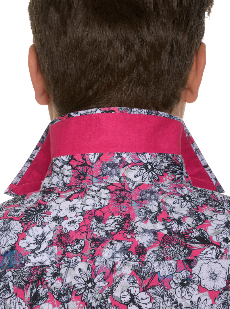 THE PALAZA SHORT SLEEVE BUTTON DOWN SHIRT