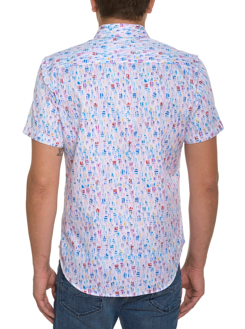 CARLYLE SHORT SLEEVE BUTTON DOWN SHIRT