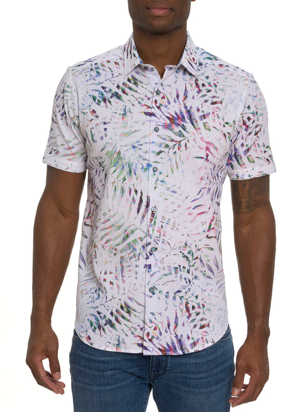 THE ROXY SHORT SLEEVE BUTTON DOWN SHIRT