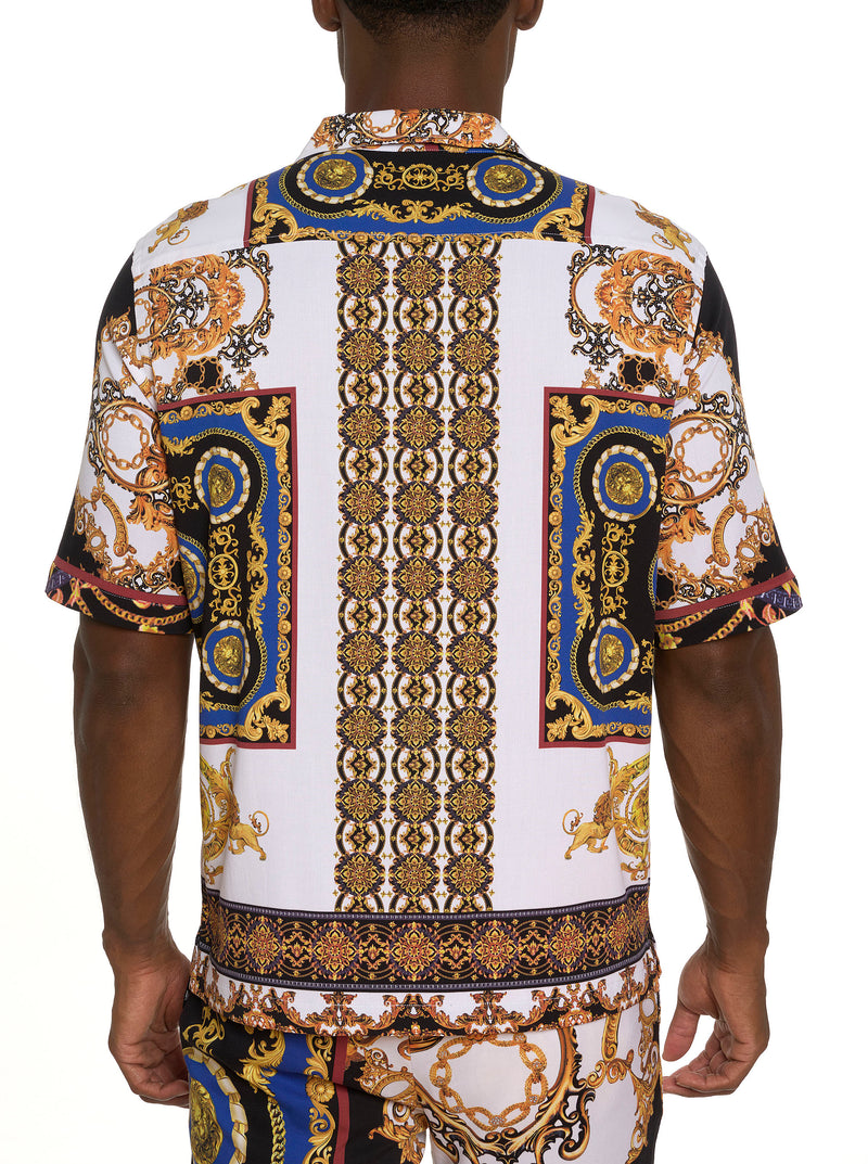 THE ARLO SHORT SLEEVE BUTTON DOWN SHIRT