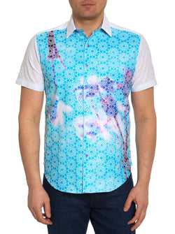 LIMITED EDITION THE IRIS SHORT SLEEVE BUTTON DOWN SHIRT