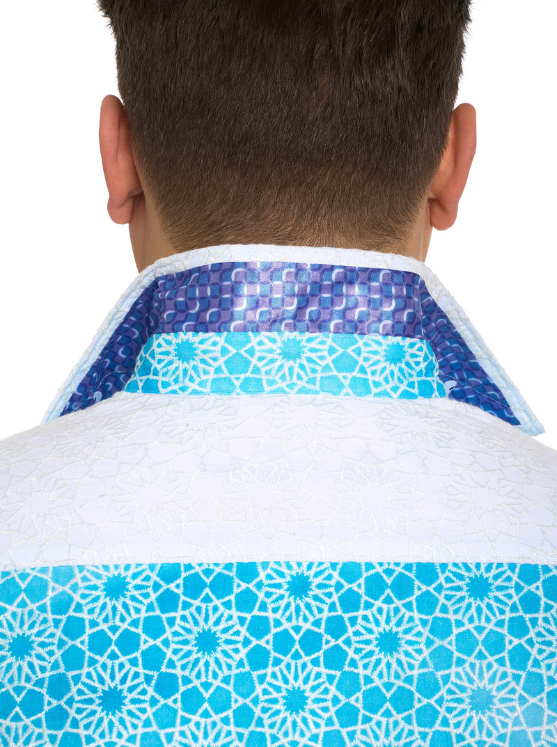LIMITED EDITION THE IRIS SHORT SLEEVE BUTTON DOWN SHIRT