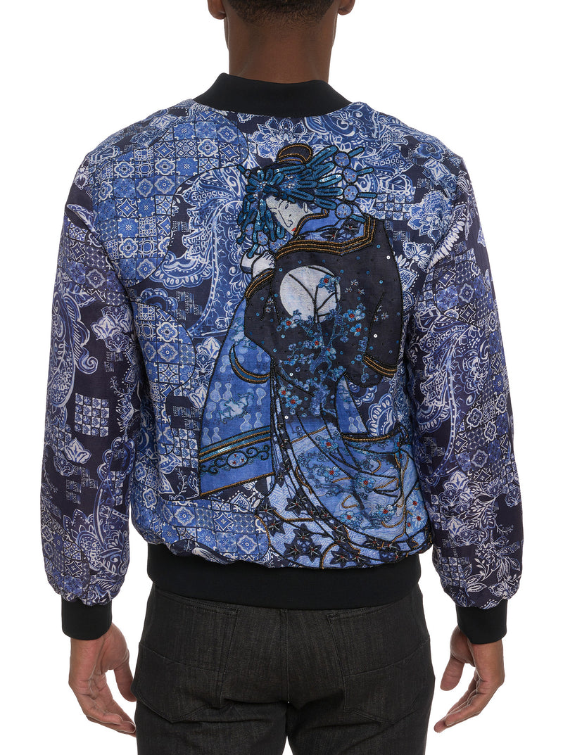 LIMITED EDITION THE JET-SET REVERSIBLE BOMBER JACKET